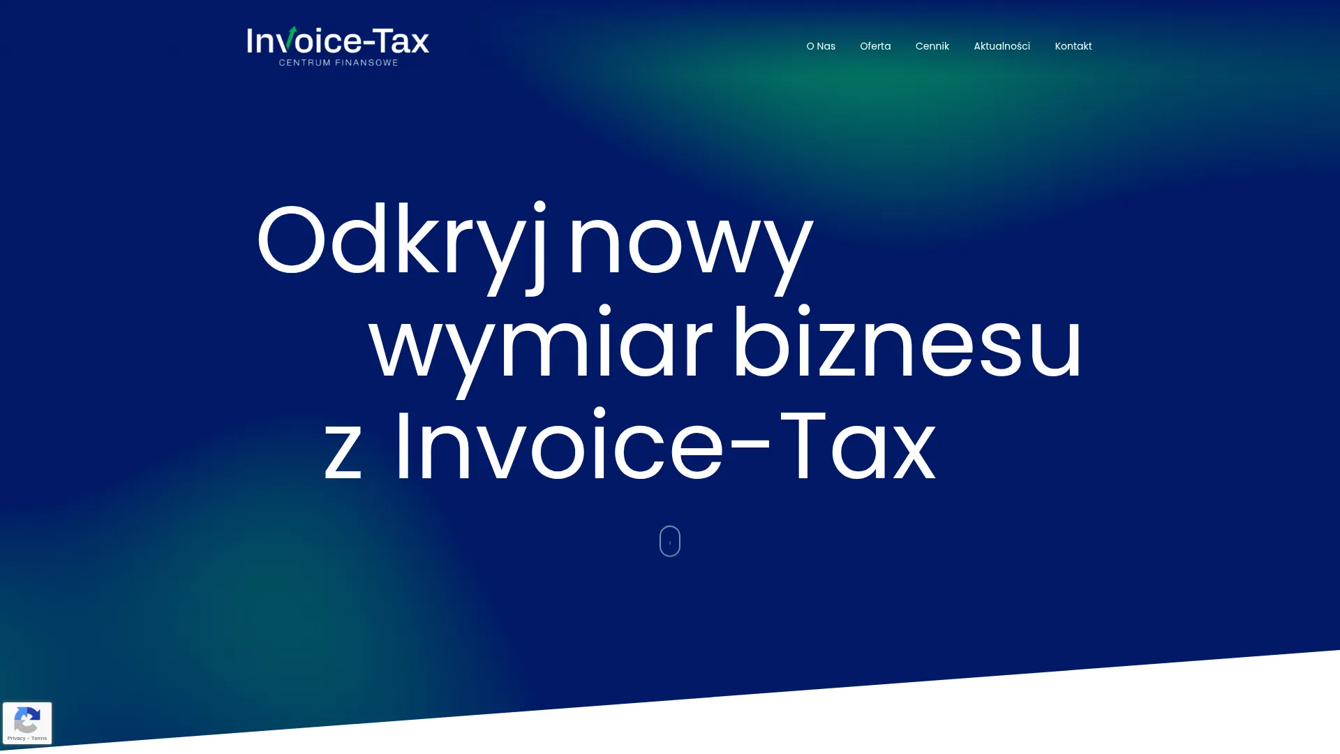 Zrzut ekranu strony Centrum Finansowe INVOICE-TAX Sp. z o.o.