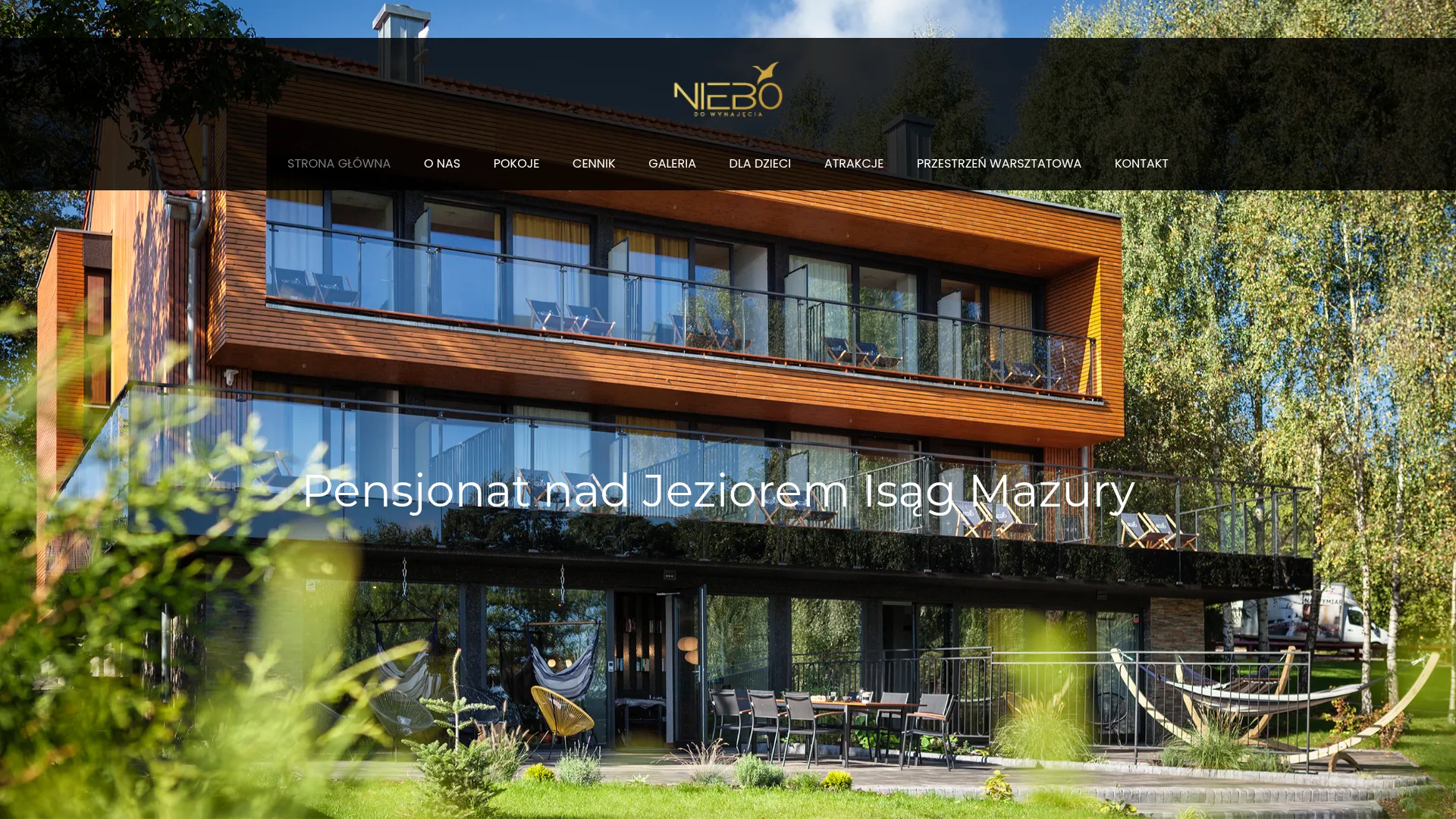 Zrzut ekranu strony Wellbeing Space Michalina Więckowska