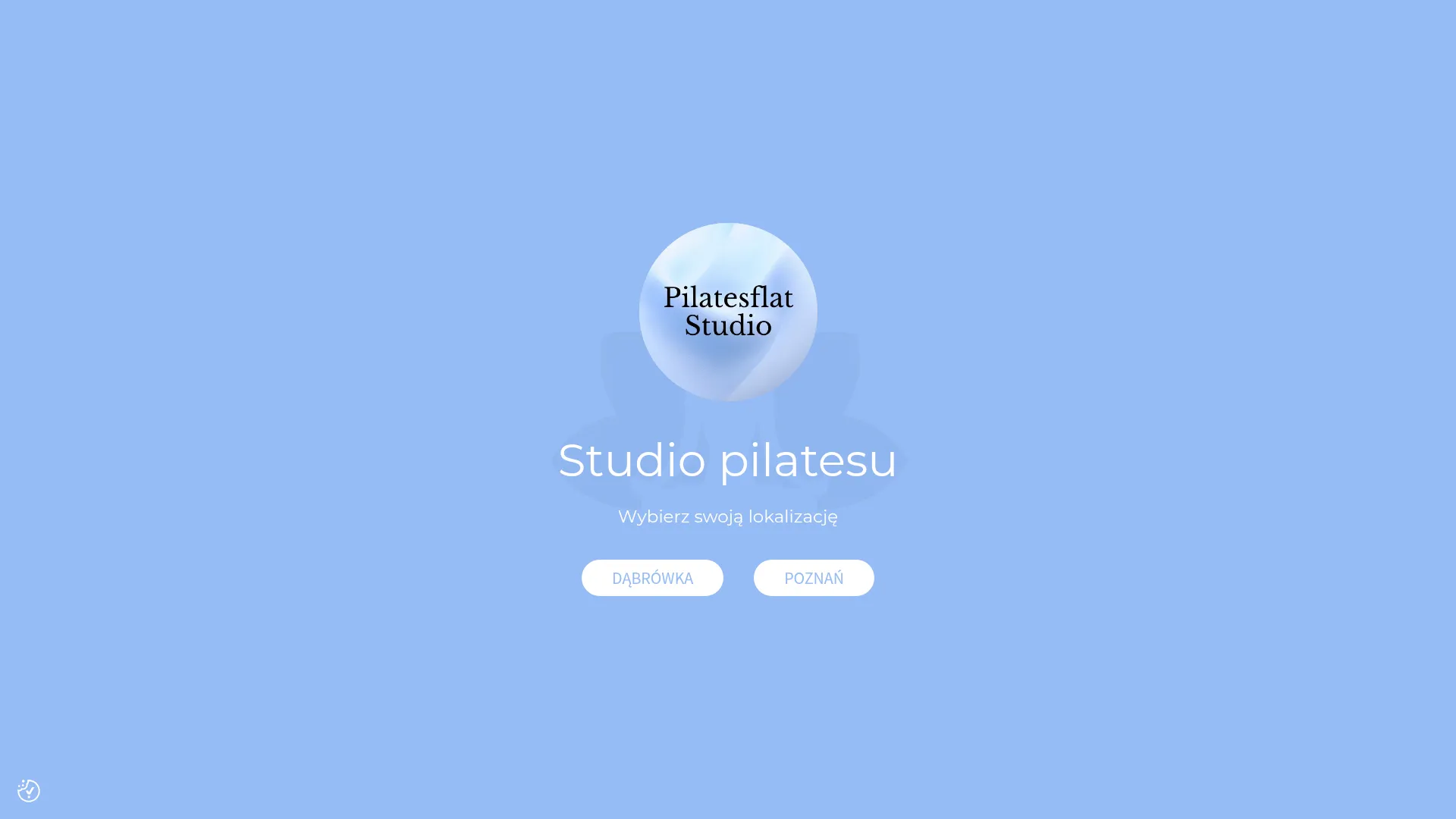 Zrzut ekranu strony Pilatesflat Studio Agnieszka Jarzębowska